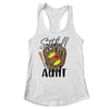Softball Aunt Leopard Game Day Softball Lover Mothers Day Shirt & Tank Top | teecentury