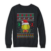 Softball Christmas Ugly Funny Santa Sport Men Boy Shirt & Sweatshirt | teecentury