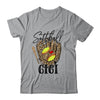 Softball Gigi Leopard Game Day Softball Lover Mothers Day Shirt & Tank Top | teecentury