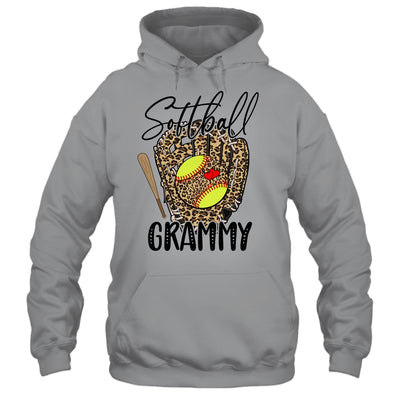 Softball Grammy Leopard Game Day Softball Lover Mothers Day Shirt & Tank Top | teecentury