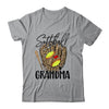 Softball Grandma Leopard Game Day Softball Lover Mothers Day Shirt & Tank Top | teecentury