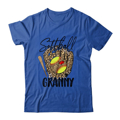 Softball Granny Leopard Game Day Softball Lover Mothers Day Shirt & Tank Top | teecentury