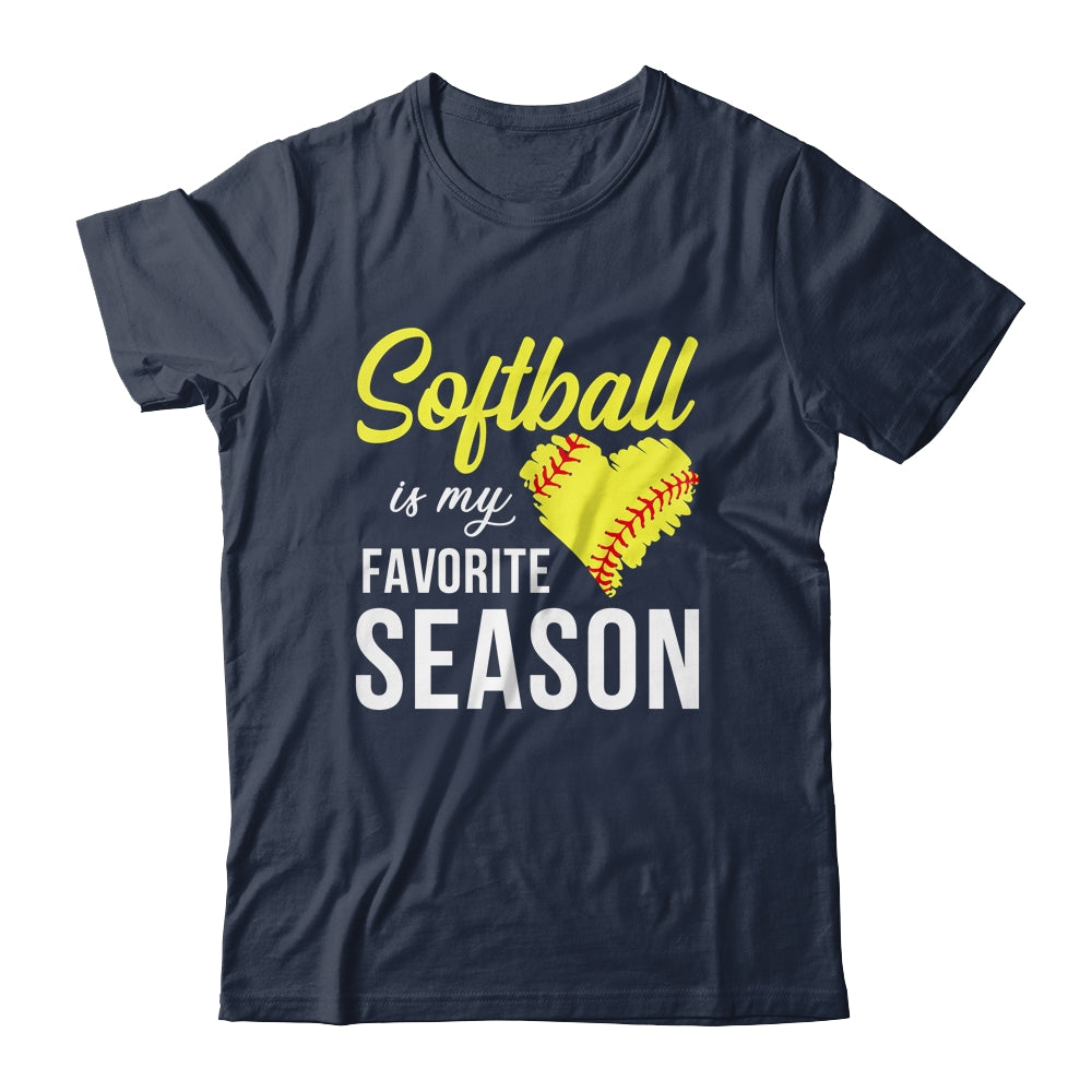Softball Is My Favorite Season T-Shirt & Tank Top | Teecentury.com