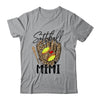 Softball Mimi Leopard Game Day Softball Lover Mothers Day Shirt & Tank Top | teecentury