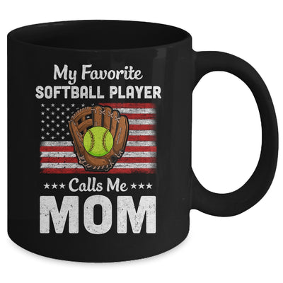 Softball Mom My Favorite Softball Player Calls Me Mom Mug Coffee Mug | Teecentury.com