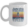 Some Girls Go Paddle Boarding And Drink Too Much Vintage Mug Coffee Mug | Teecentury.com