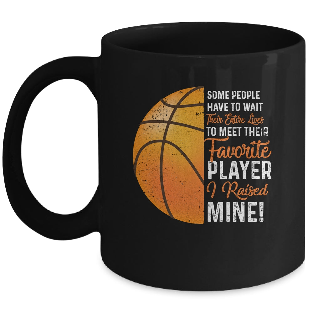 Some People Have To Wait Their Entire Lives Basketball Player Mug Coffee Mug | Teecentury.com