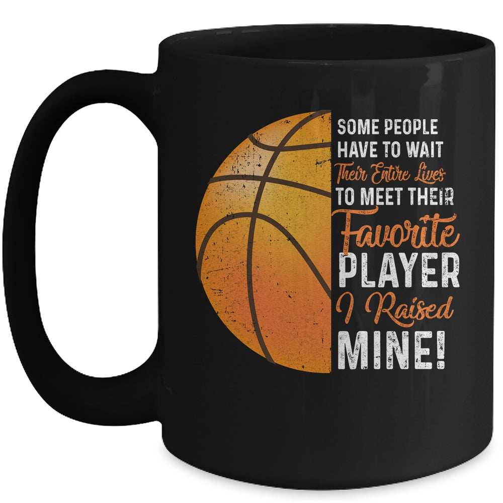 Some People Have To Wait Their Entire Lives Basketball Player Mug Coffee Mug | Teecentury.com