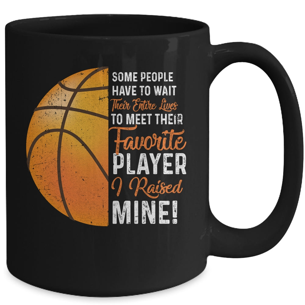Some People Have To Wait Their Entire Lives Basketball Player Mug Coffee Mug | Teecentury.com