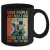 Some People Just Need A Hug Vintage Bjj Brazilian Jiu Jitsu Mug | teecentury