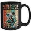 Some People Just Need A Hug Vintage Bjj Brazilian Jiu Jitsu Mug | teecentury