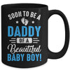 Soon To Be A Daddy Baby Boy Expecting Mother Mug | teecentury