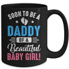 Soon To Be A Daddy Baby Girl Expecting Mother Mug | teecentury