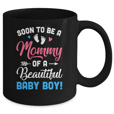 Soon To Be A Mommy Baby Boy Expecting Mother Mug | teecentury