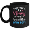 Soon To Be A Mommy Baby Boy Expecting Mother Mug | teecentury