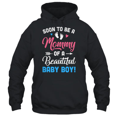 Soon To Be A Mommy Baby Boy Expecting Mother Shirt & Tank Top | teecentury