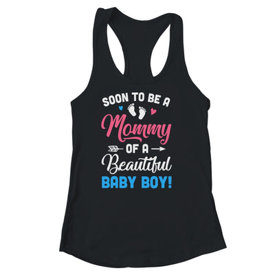 Soon To Be A Mommy Baby Boy Expecting Mother Shirt & Tank Top | teecentury