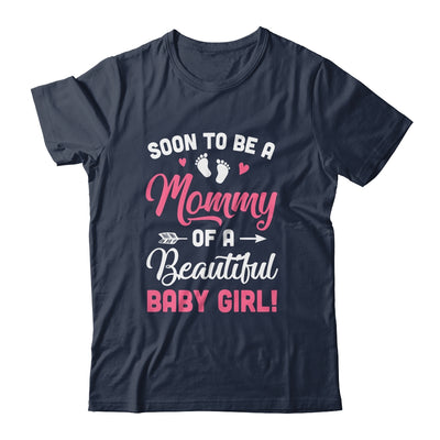 Soon To Be A Mommy Baby Girl Expecting Mother Shirt & Tank Top | teecentury