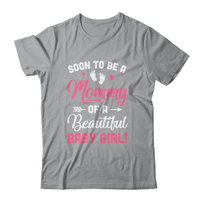 Soon To Be A Mommy Baby Girl Expecting Mother Shirt & Tank Top | teecentury