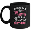 Soon To Be A Mommy Baby Girl Expecting Mother Mug | teecentury