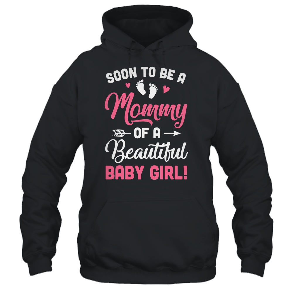 Soon To Be A Mommy Baby Girl Expecting Mother Shirt & Tank Top | teecentury