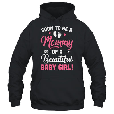 Soon To Be A Mommy Baby Girl Expecting Mother Shirt & Tank Top | teecentury