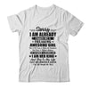 Sorry I Am Already Taken By A Freaking Awesome Girl Funny T-Shirt & Hoodie | Teecentury.com