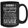 Sorry My Heart Only Beats For My Awesome Boyfriend Mug Coffee Mug | Teecentury.com