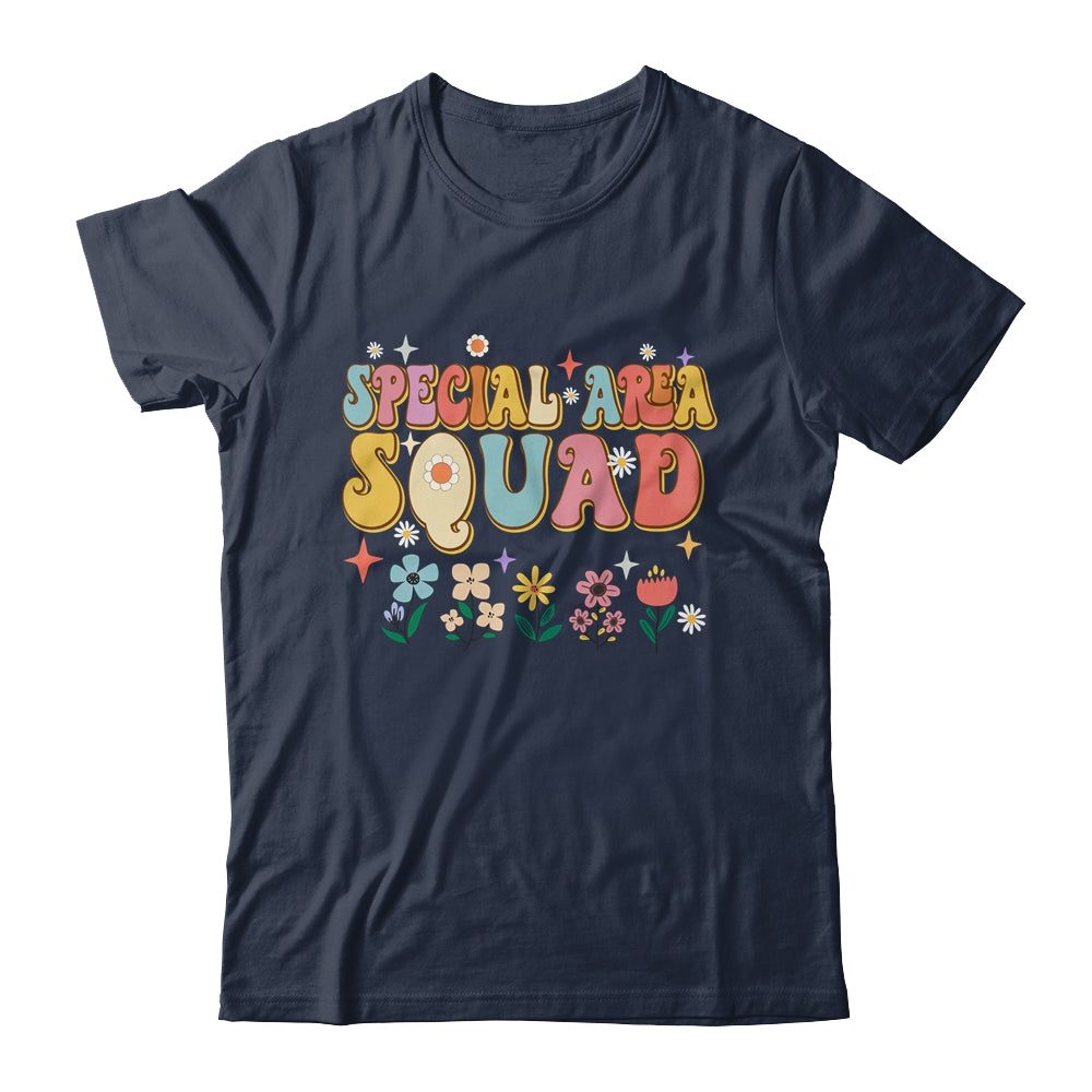Special Area Squad Groovy Teacher Student Retro Shirt & Hoodie | teecentury