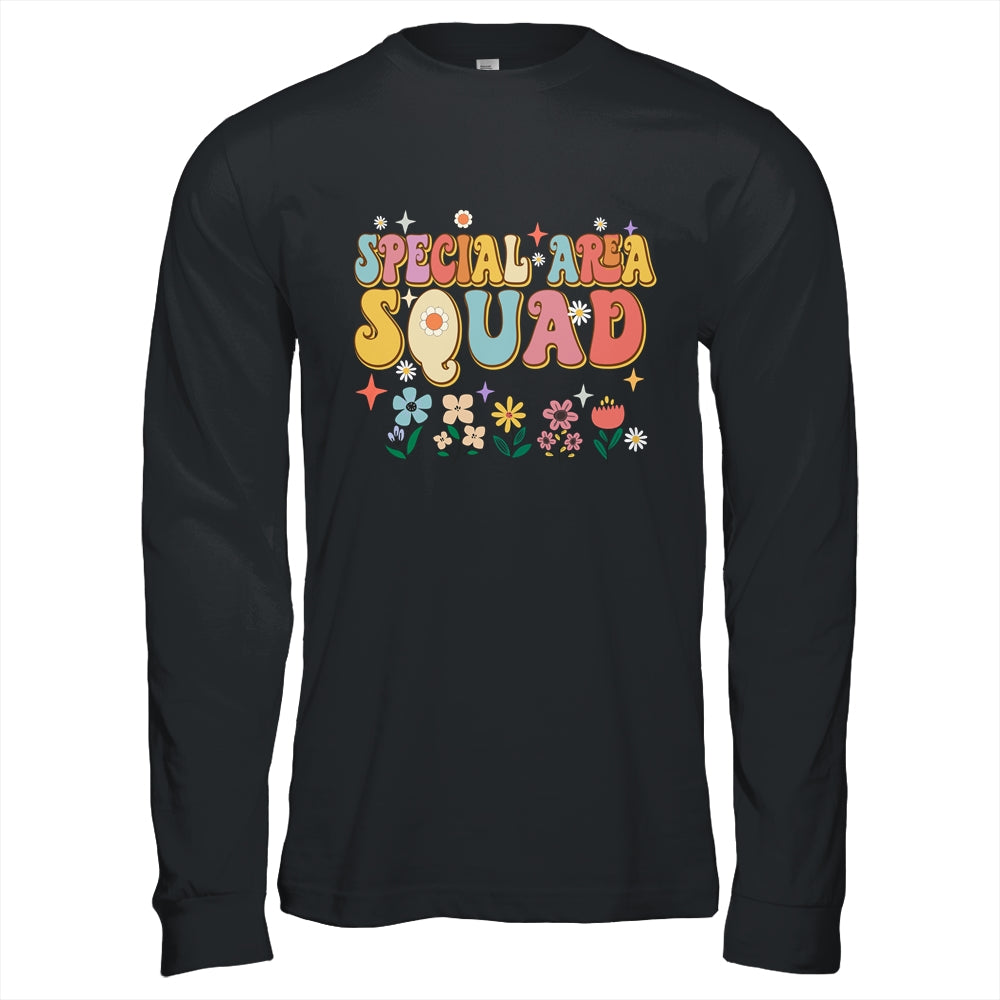 Special Area Squad Groovy Teacher Student Retro Shirt & Hoodie | teecentury