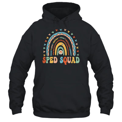 Special Education Crew Sped Squad Groovy Special Ed Teacher Shirt & Hoodie | teecentury