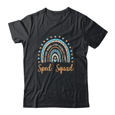 Special Education Crew Sped Squad Rainbow Special Ed Teacher Shirt & Hoodie | teecentury