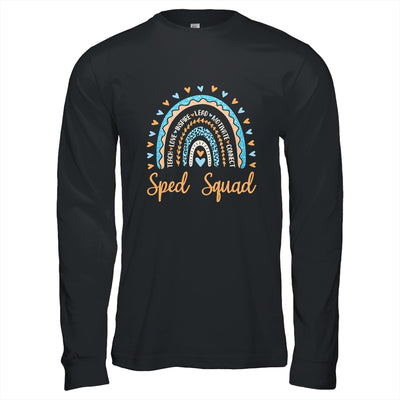 Special Education Crew Sped Squad Rainbow Special Ed Teacher Shirt & Hoodie | teecentury