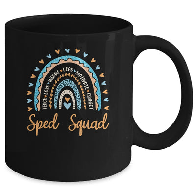 Special Education Crew Sped Squad Rainbow Special Ed Teacher Mug | teecentury