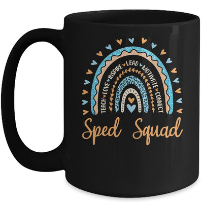 Special Education Crew Sped Squad Rainbow Special Ed Teacher Mug | teecentury