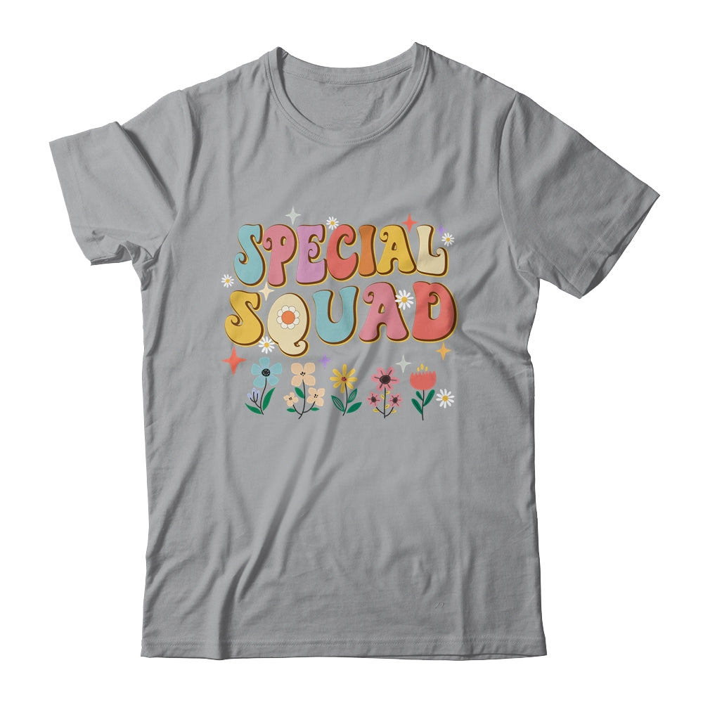 Special Squad Groovy Teacher Women Student Retro Shirt & Hoodie | teecentury