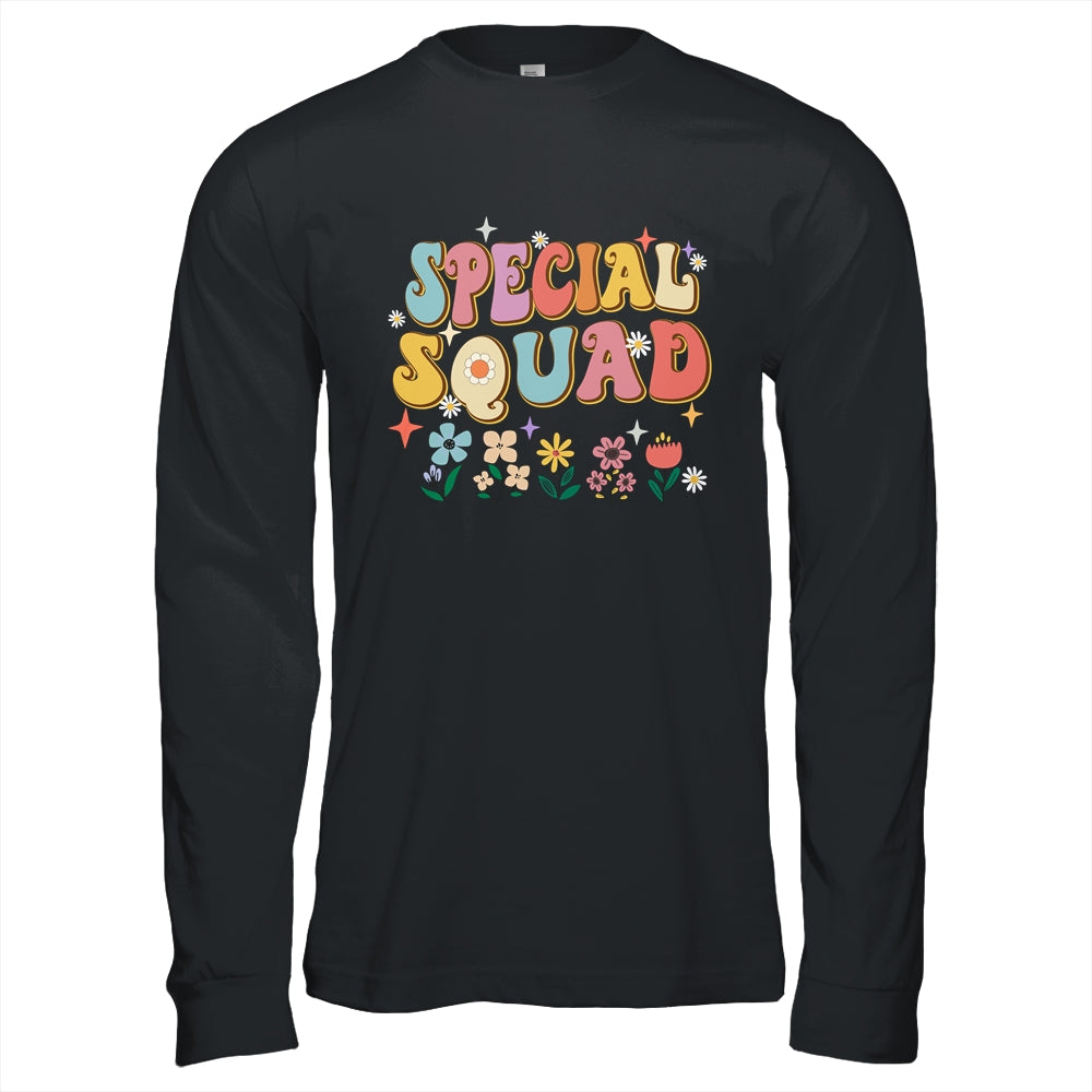 Special Squad Groovy Teacher Women Student Retro Shirt & Hoodie | teecentury