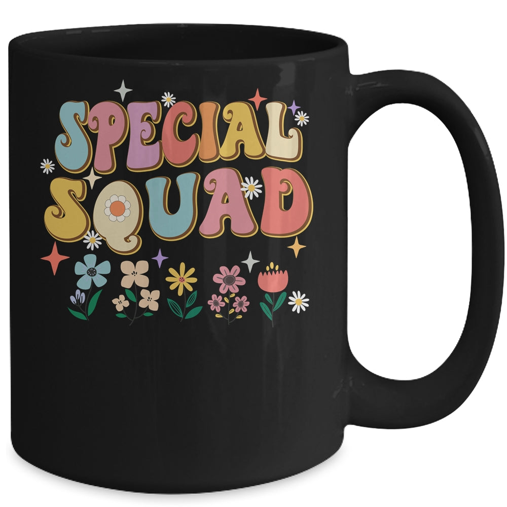 Special Squad Groovy Teacher Women Student Retro Mug | teecentury