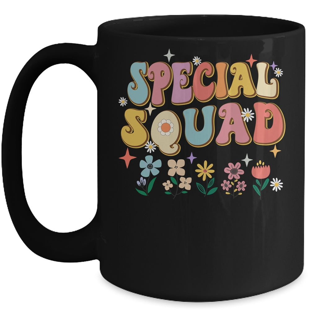 Special Squad Groovy Teacher Women Student Retro Mug | teecentury