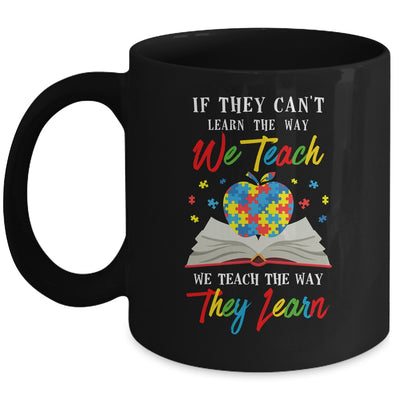 Special Teach Autism Awareness Puzzle Teacher Mug Coffee Mug | Teecentury.com