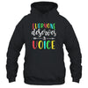 Speech Language Pathologist Everyone Deserves A Voice T-Shirt & Hoodie | Teecentury.com