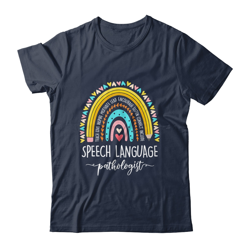 Speech Language Pathologist Rainbow Speech Therapy SLP Shirt & Hoodie | teecentury
