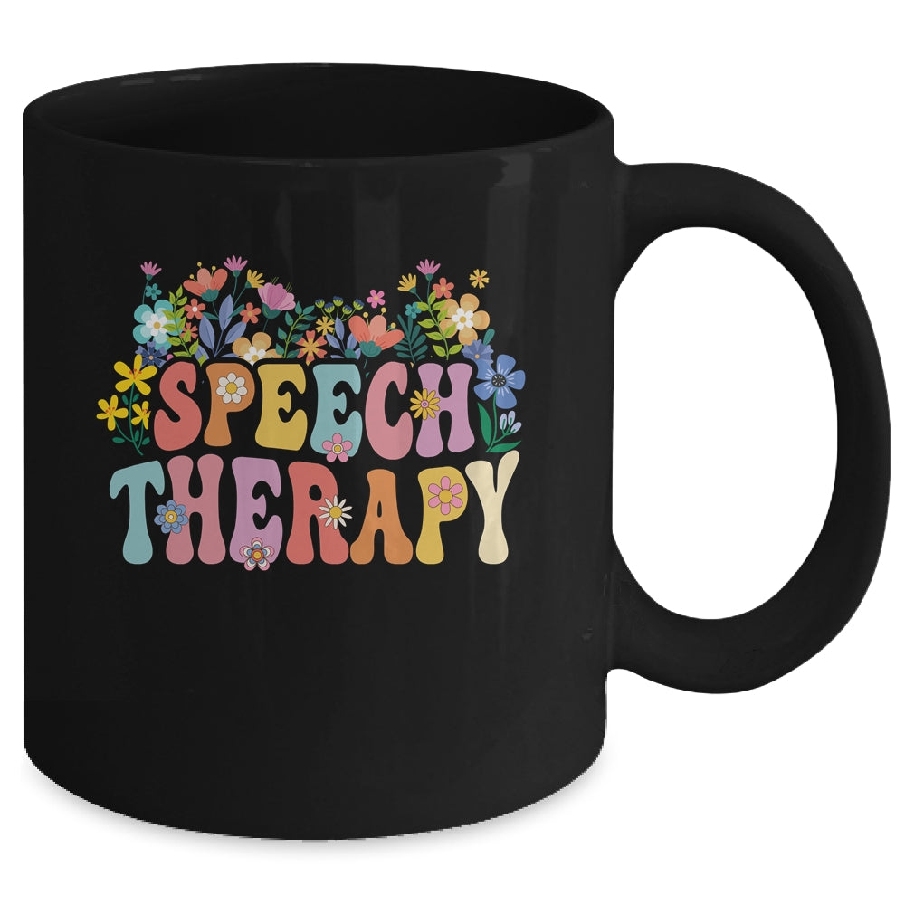 Speech Language Pathologist Speech Therapy Teacher Day Mug | teecentury