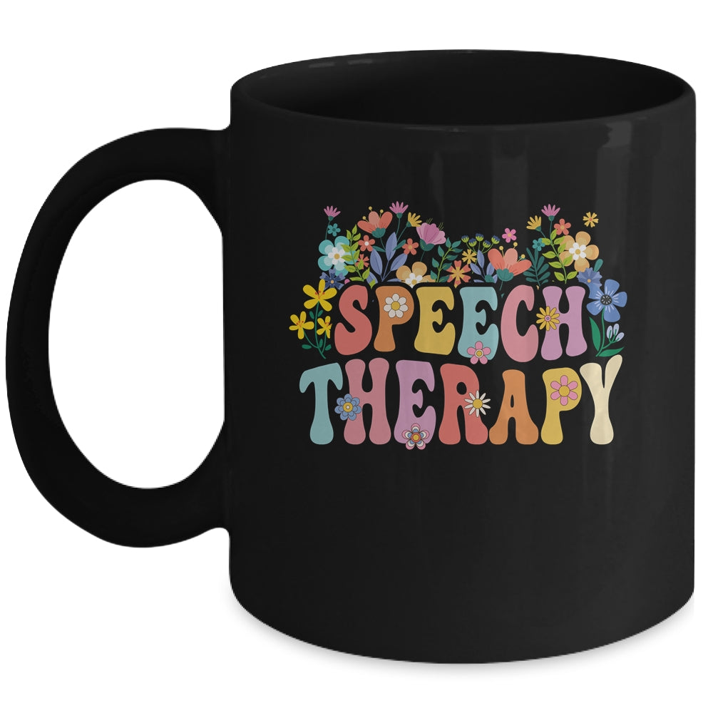 Speech Language Pathologist Speech Therapy Teacher Day Mug | teecentury