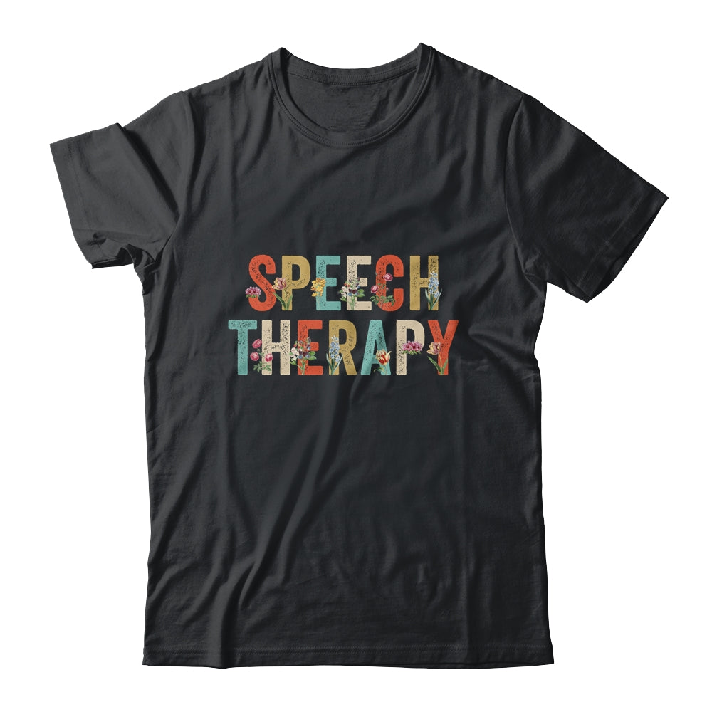 Speech Language Pathologist Speech Therapy Teacher Retro Shirt & Hoodie | teecentury