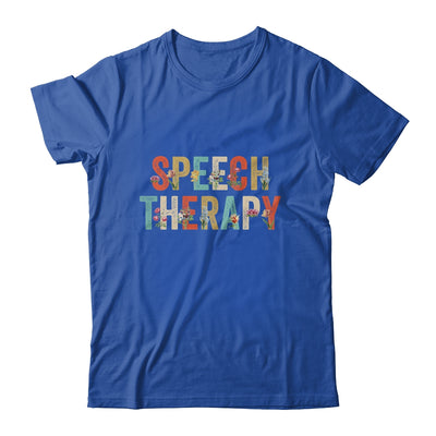 Speech Language Pathologist Speech Therapy Teacher Retro Shirt & Hoodie | teecentury