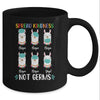 Spread Kindness Not Germs LLama With Wearing Face Mask Gift Mug Coffee Mug | Teecentury.com