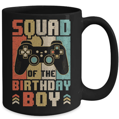 Squad Of The Birthday Boy Video Gamer Party Matching Family Mug | teecentury