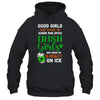 St Patrick's Day Irish Girls Are Made Of Whiskey On Ice T-Shirt & Hoodie | Teecentury.com