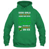 St Patrick's Day Irish Girls Are Made Of Whiskey On Ice T-Shirt & Hoodie | Teecentury.com